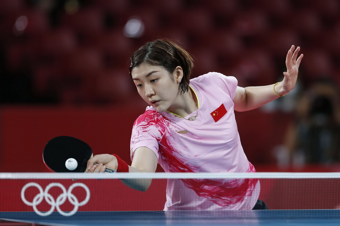 东京奥运会乒乓球女子单打 陈梦夺冠 